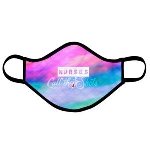 One Custom Face Mask w/elastic fitting